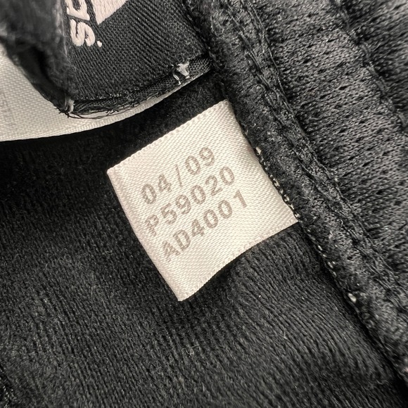 Y2K adidas Firebird Track Pants Men XL Black Yellow 3 Stripe Loose Streetwear - Picture 10 of 11